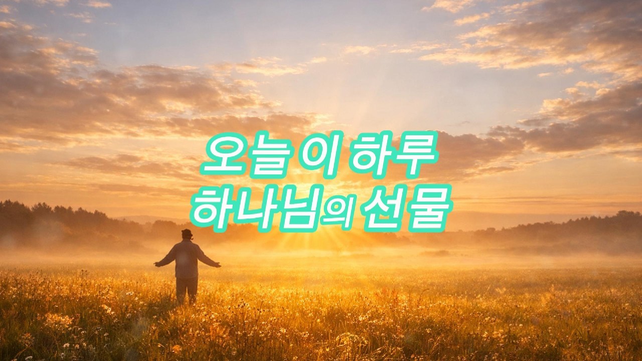 오늘 이 하루 하나님의 선물