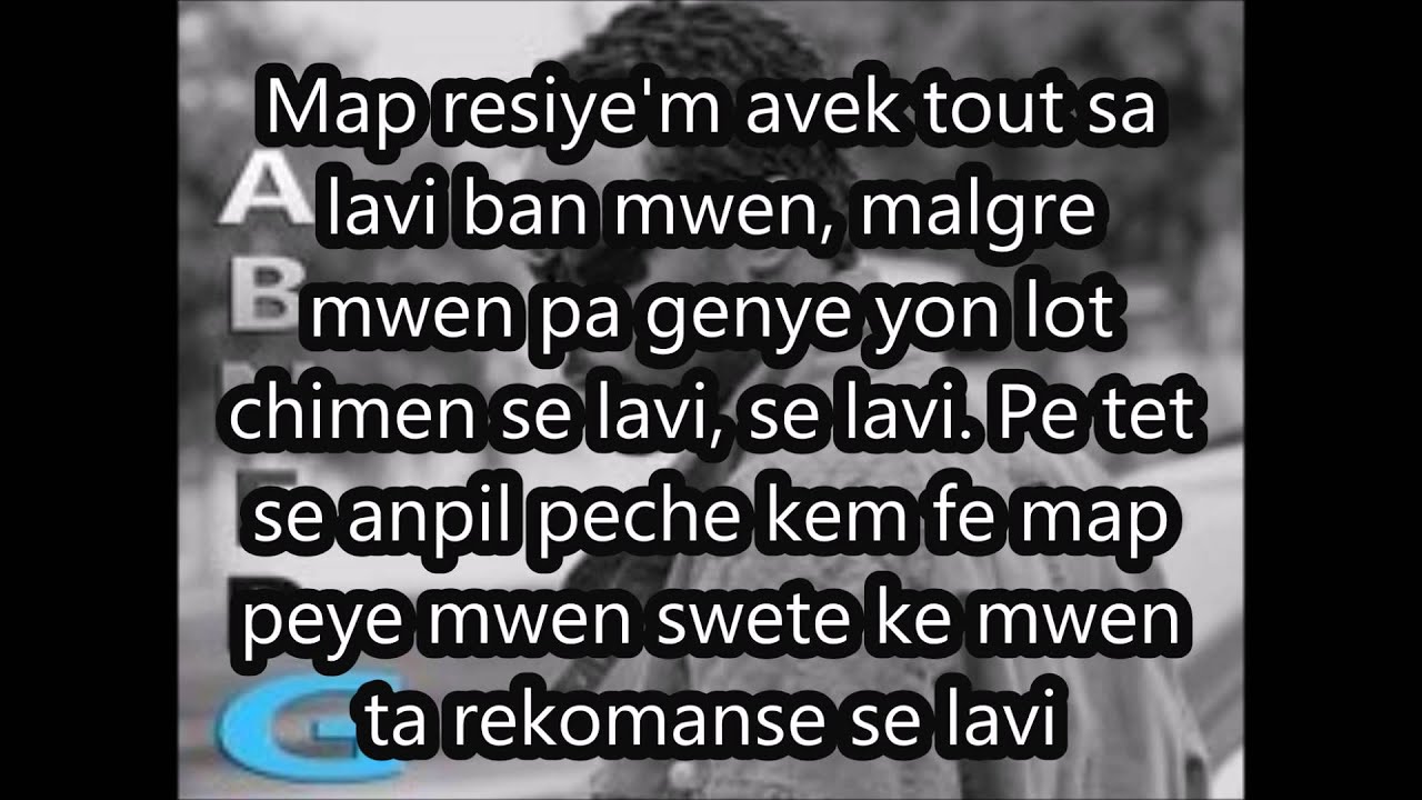 Abner G - Istwa Lavi Lyrics