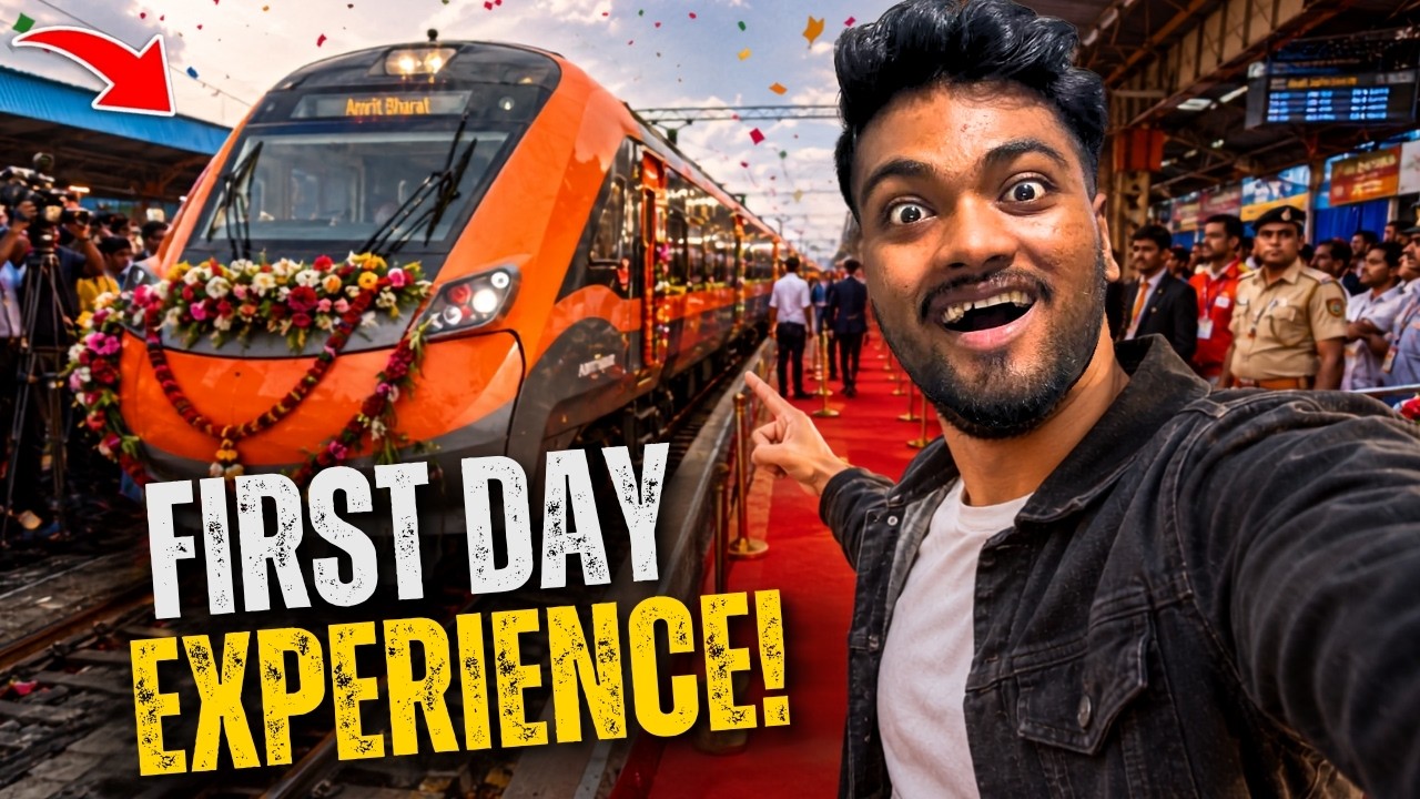 FIRST LOOK of Amrit Bharat Express 😍 | India&rsquo;s New Budget Train?