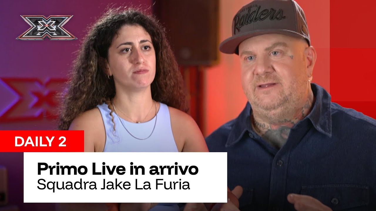 In sala prove con la squadra di Jake La Furia | DAILY 2 X Factor 2025