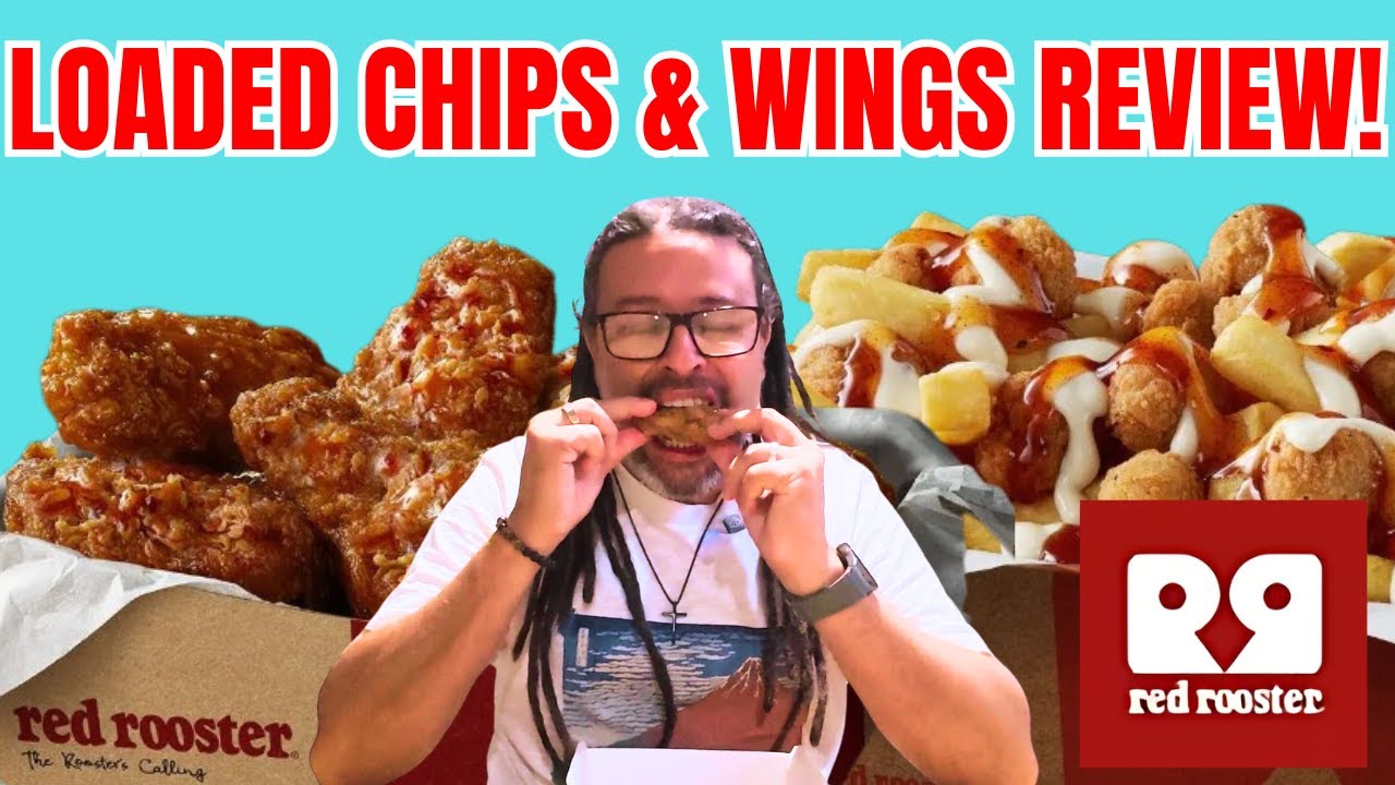 Trying Red Rooster&rsquo;s NEW Hot Honey Loaded Chips & Buttermilk Wings!
