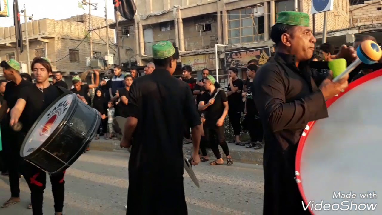 موكب الحسين اهالي الرفاعي اليوم الاول من محرم الحرام