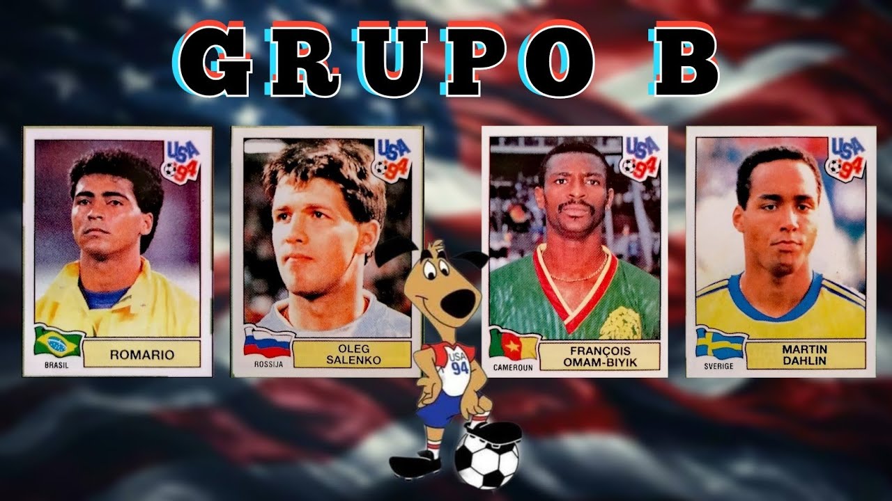 Review: [Álbum USA 94 | GRUPO B: Brasil/Rusia/Camerún/Suecia | Panini | 1994]