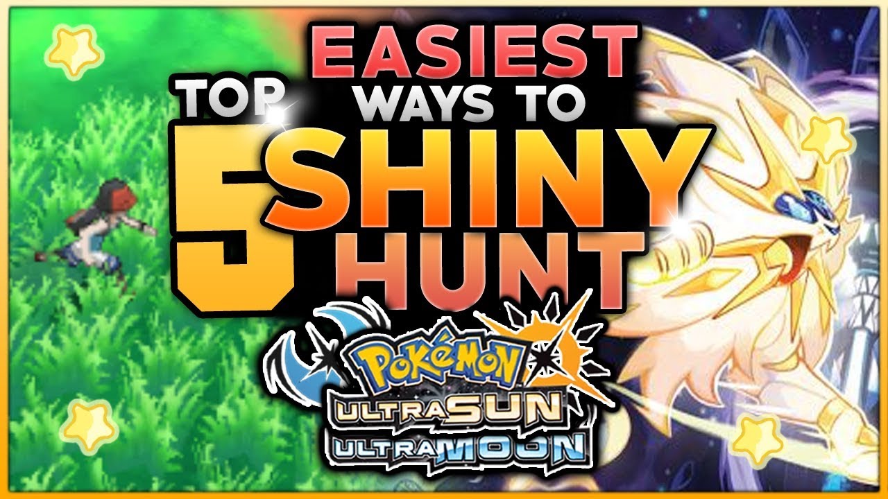 5 самых простых способов охоты на сияющих покемонов в Pokemon Ultra Sun и Ultra Moon