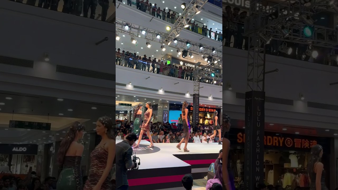 Lulu fashion week #lulu #lulumall #kochi #model #rampwalk #fashionshow