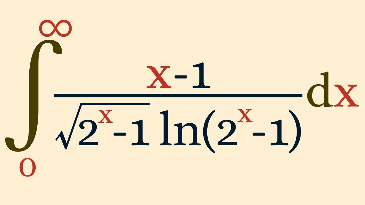 A nice integral.