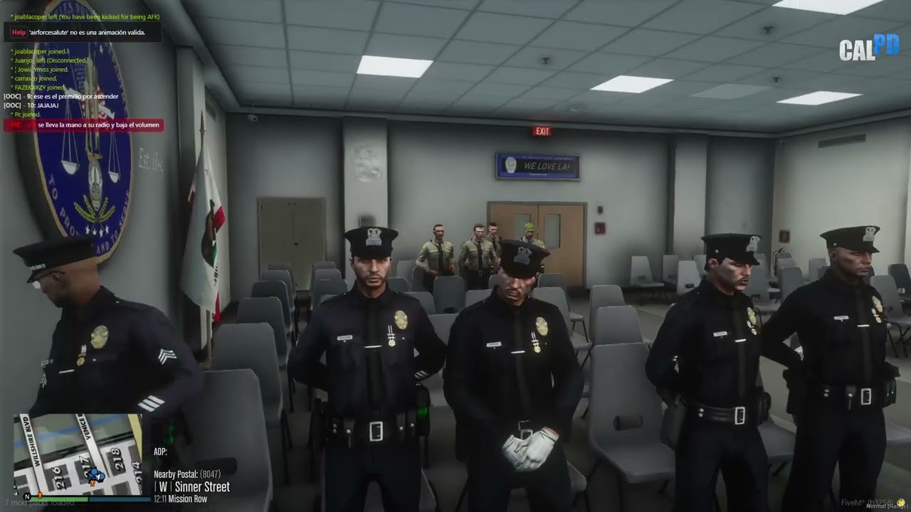 Entrega de medallas y ejecutamos una orden de arresto | CaliforniaPD 🚔👮