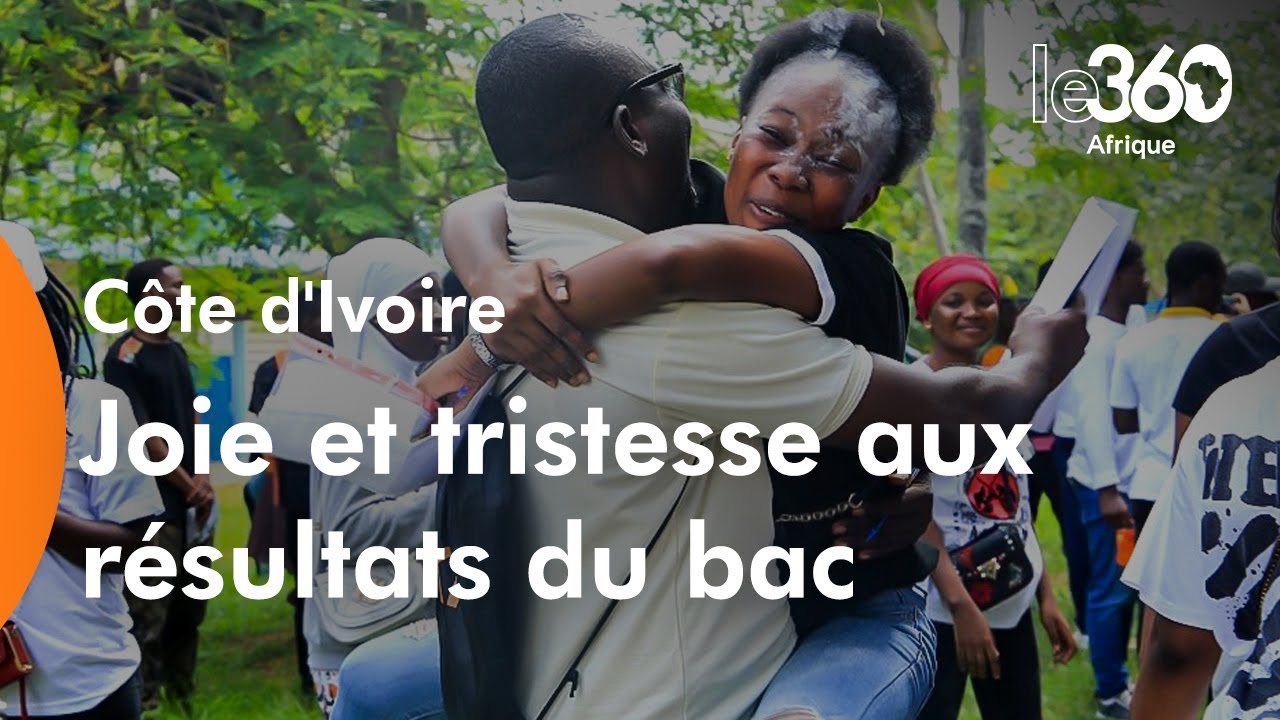 Côte d’Ivoire : joie et tristesse lors de la proclamation des résultats du bac