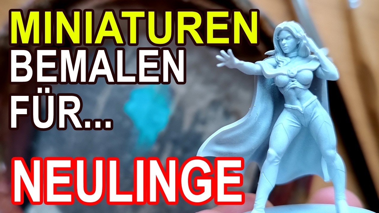 ALLES WAS DU ZUM EINSTIEG INS MINIATUREN BEMALEN WISSEN MUSST: Farben, Pinsel, Grundierung & MEHR!!!