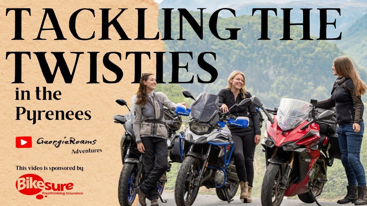 Beginner vs Pyrenees Twisties 😱 | Riding Hairpins on a BMW F750GS