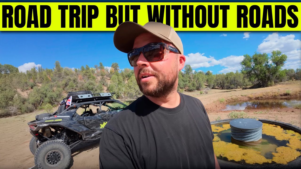 DOING A ROAD TRIP, BUT ROADS AREN'T ALLOWED...