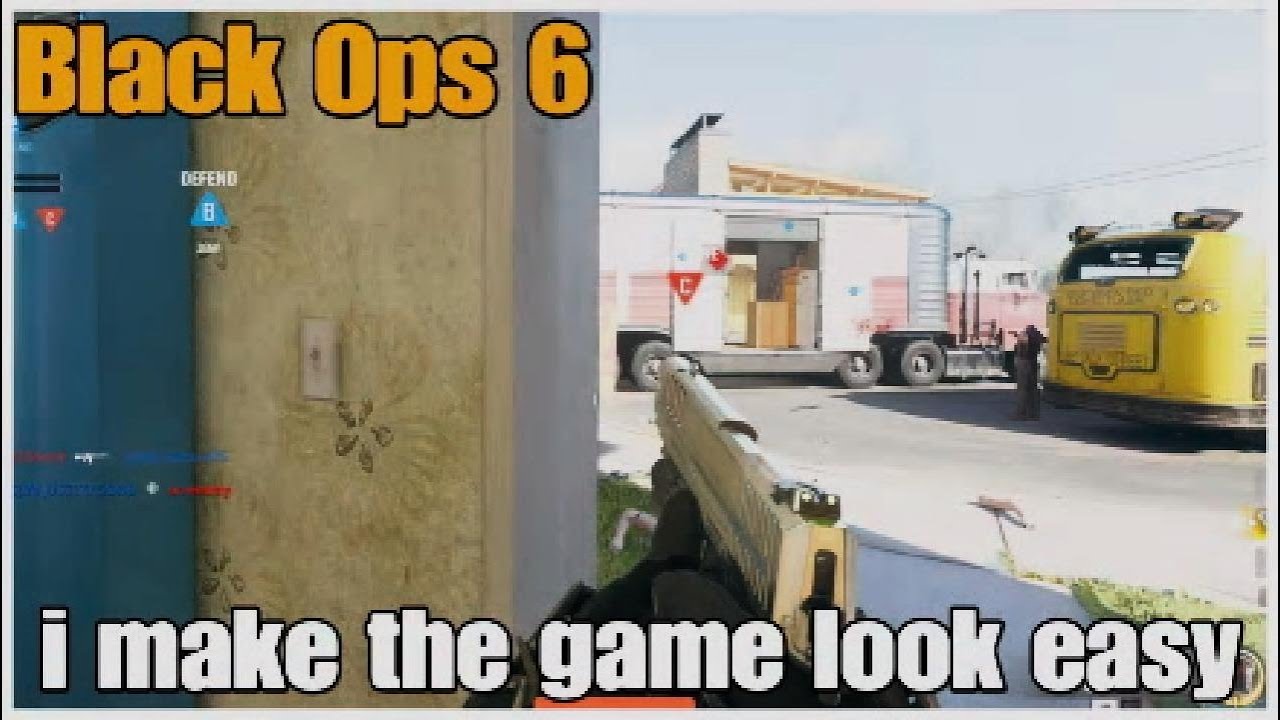 I make the game look easy Black Ops 6