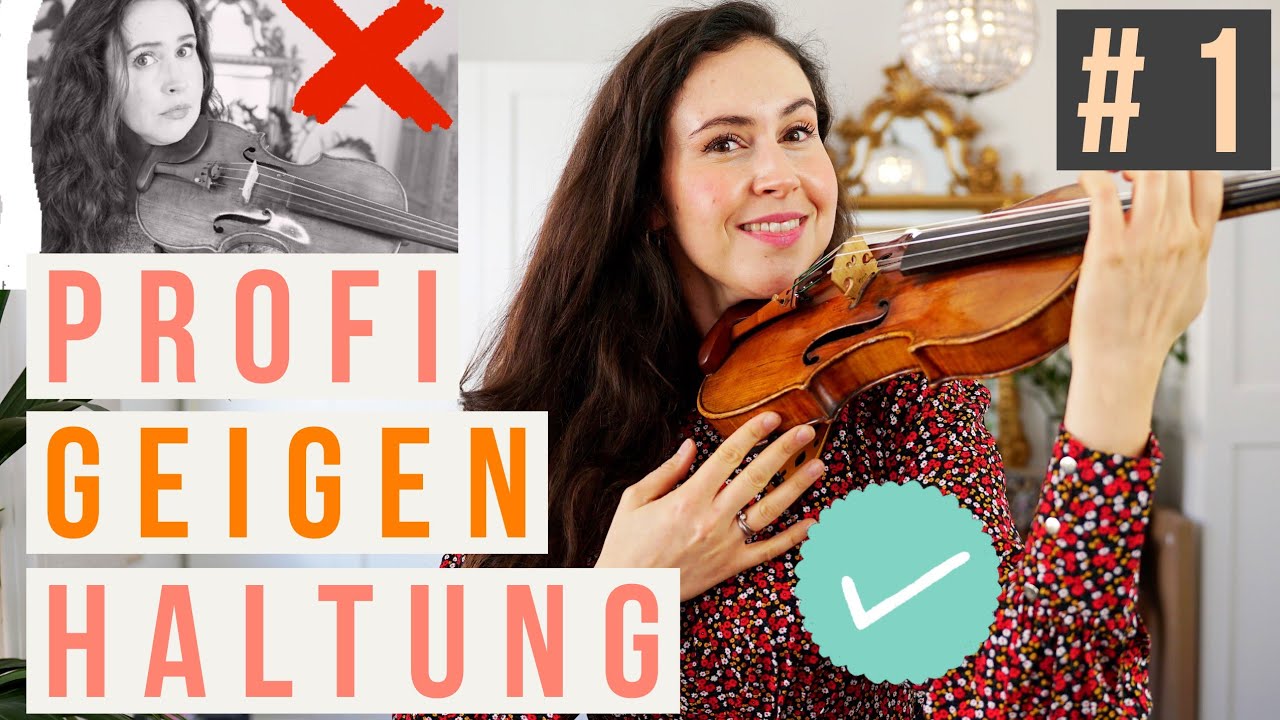 Warum die richtige Geigenhaltung so wichtig ist | Geige lernen #1