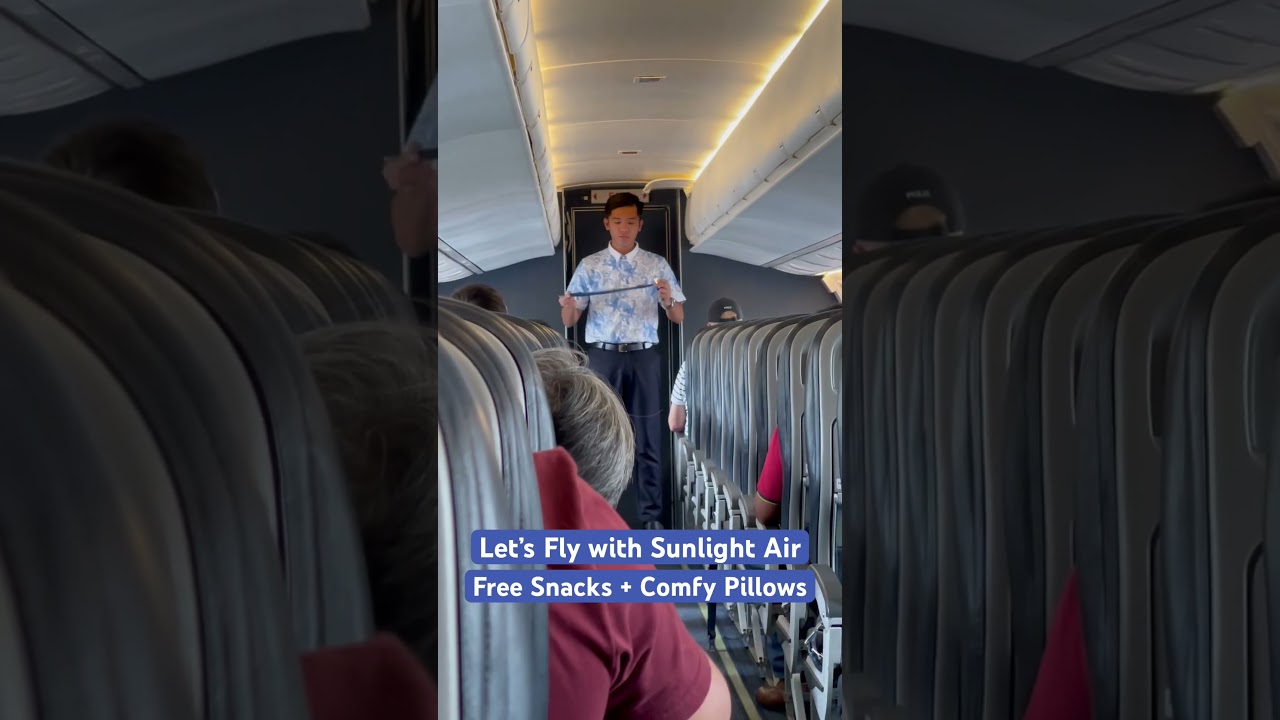 Let&rsquo;s fly with Sunlight Air + Comfy Pillow