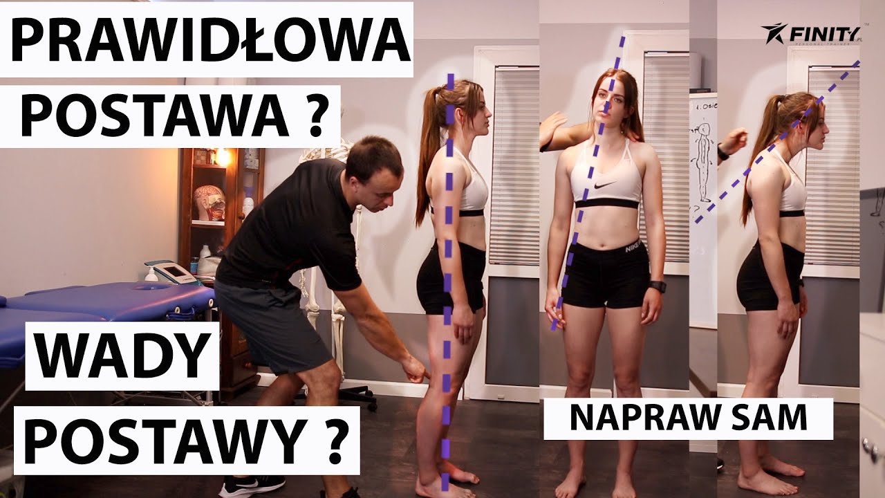 Prawidłowa postawa?🚷Jak rozpoznać wadę postawy? Napraw sw&oacute;j kręgosłup 🔥korekcja wad postawy ciała