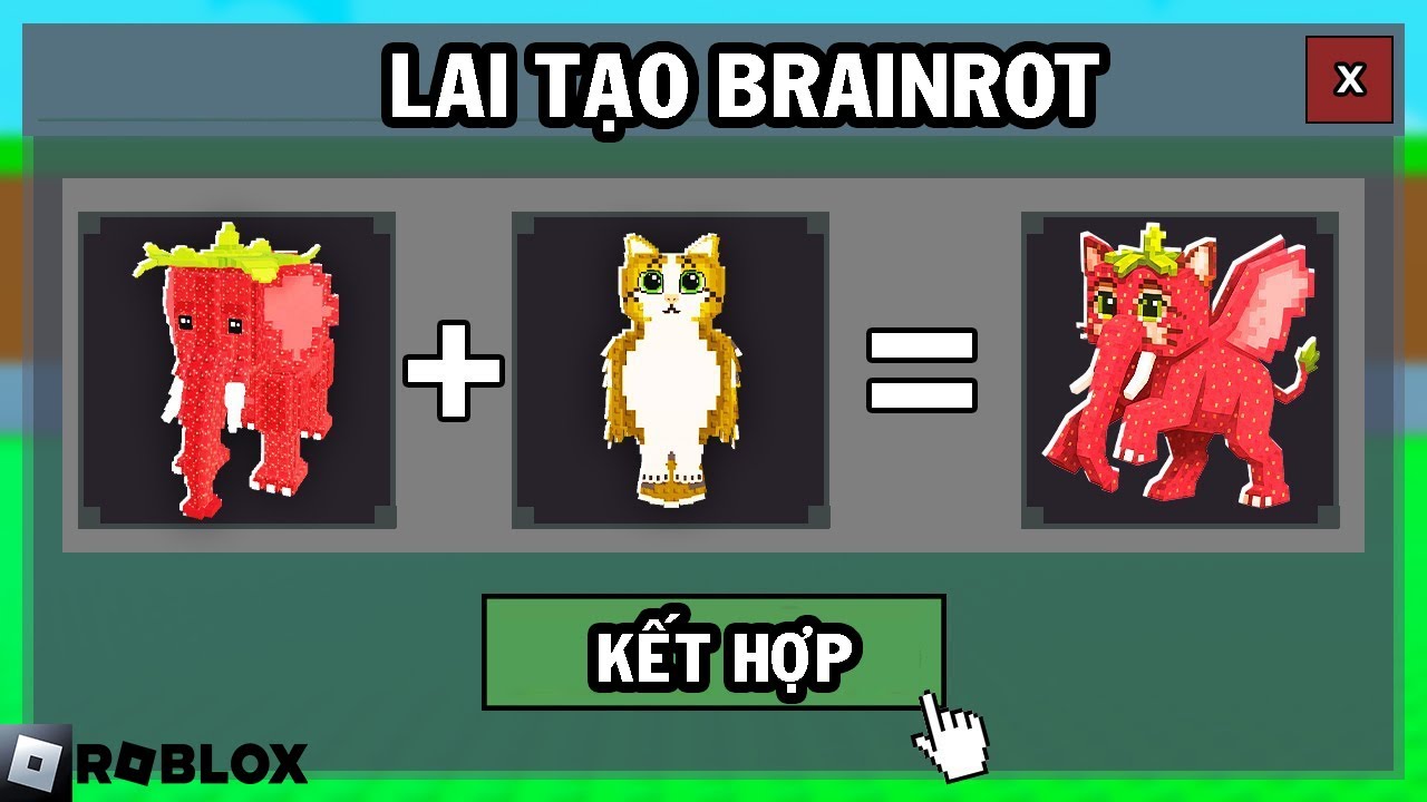 Lai tạo các Brainrot Serect OG ra loài mới trong Đánh Cắp Brainrot Roblox | TN Gaming