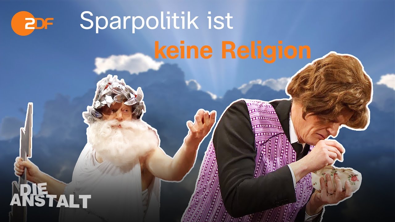 Die schwäbische Hausfrau und die deutsche Sparpolitik  | Die Anstalt