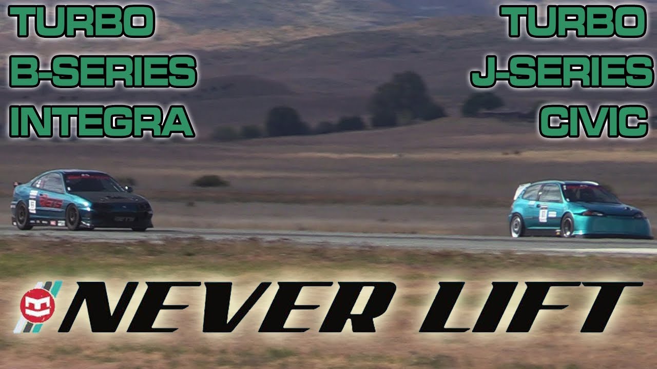 Turbocharged J-Series Civic vs Turbo B-Series Integra