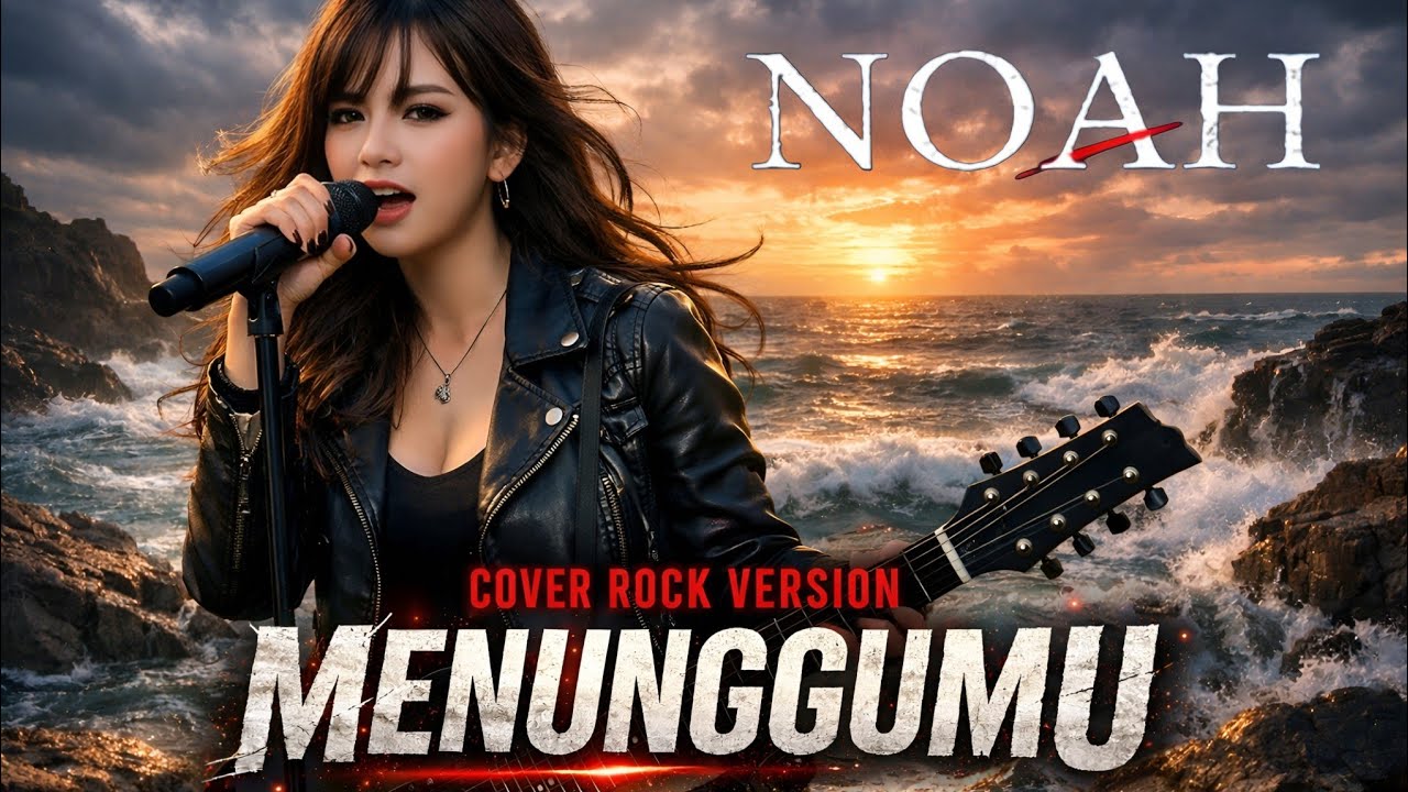 NOAH - Menunggumu (Rock Cover by Emonez Music) | Female Version