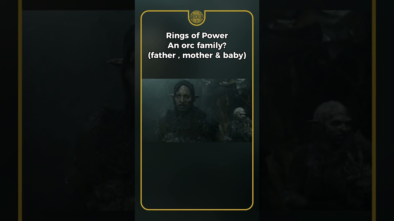 A FEMALE & BABY ORC?  #lotr #shortsfeed #lordoftherings #shortvideo #shorts #shortsviral #short