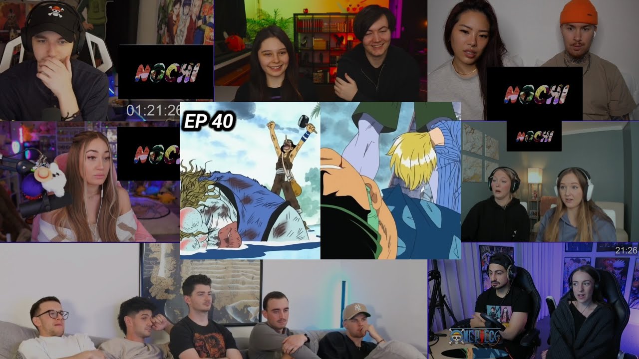 One Piece | Usopp First Win!! | Episode 40 | Reaction Mashup
