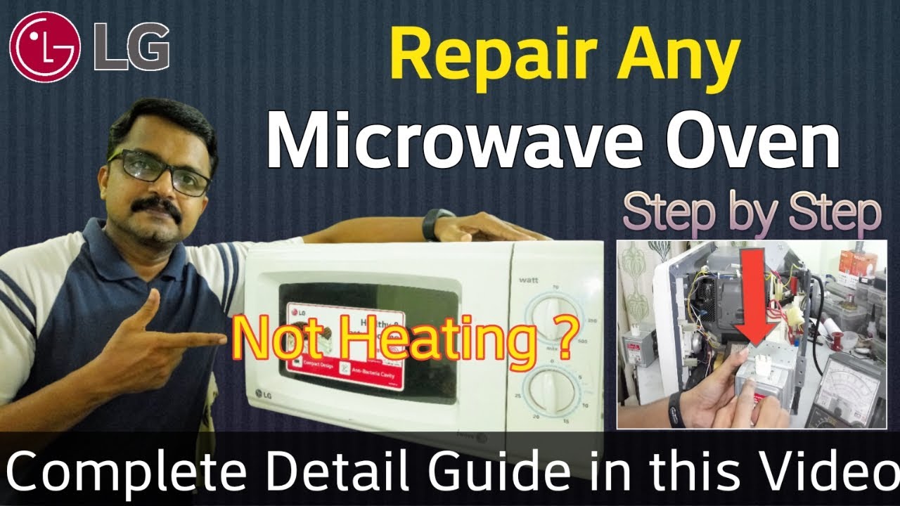 How to Repair Microwave Oven | Microwave Oven Working but not Heating | Easy Fix DIY | LG |Malayalam
