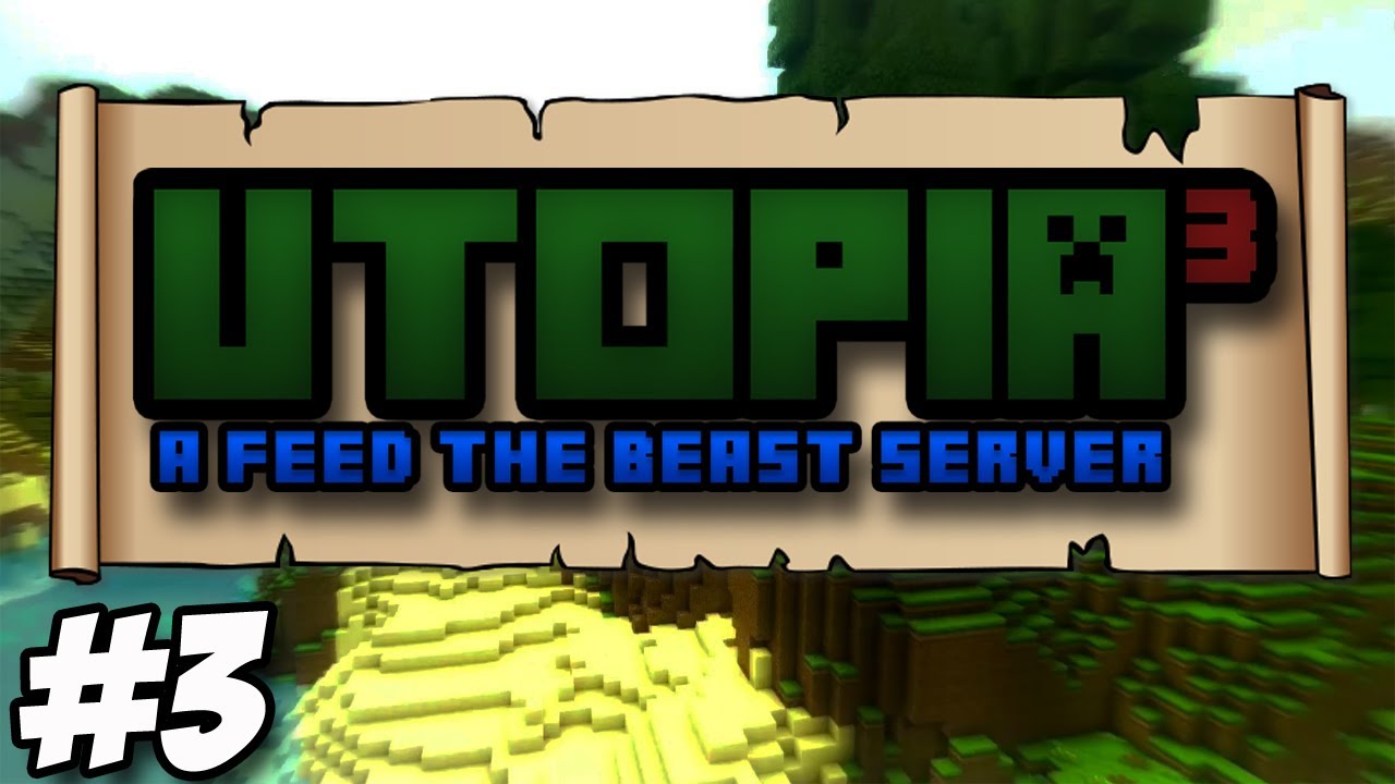 Feed the Beast Ultimate: Utopia&sup3; - Industrial Blast Furnace, Void pipe and Ender Chests #3