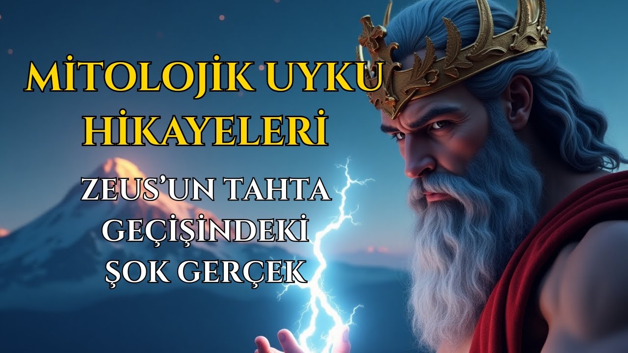 ZEUS'UN TAHTA Y&Uuml;KSELİŞİNDEKİ ŞOK GER&Ccedil;EK!  MİTOLOJİK UYKU HİKAYELERİ