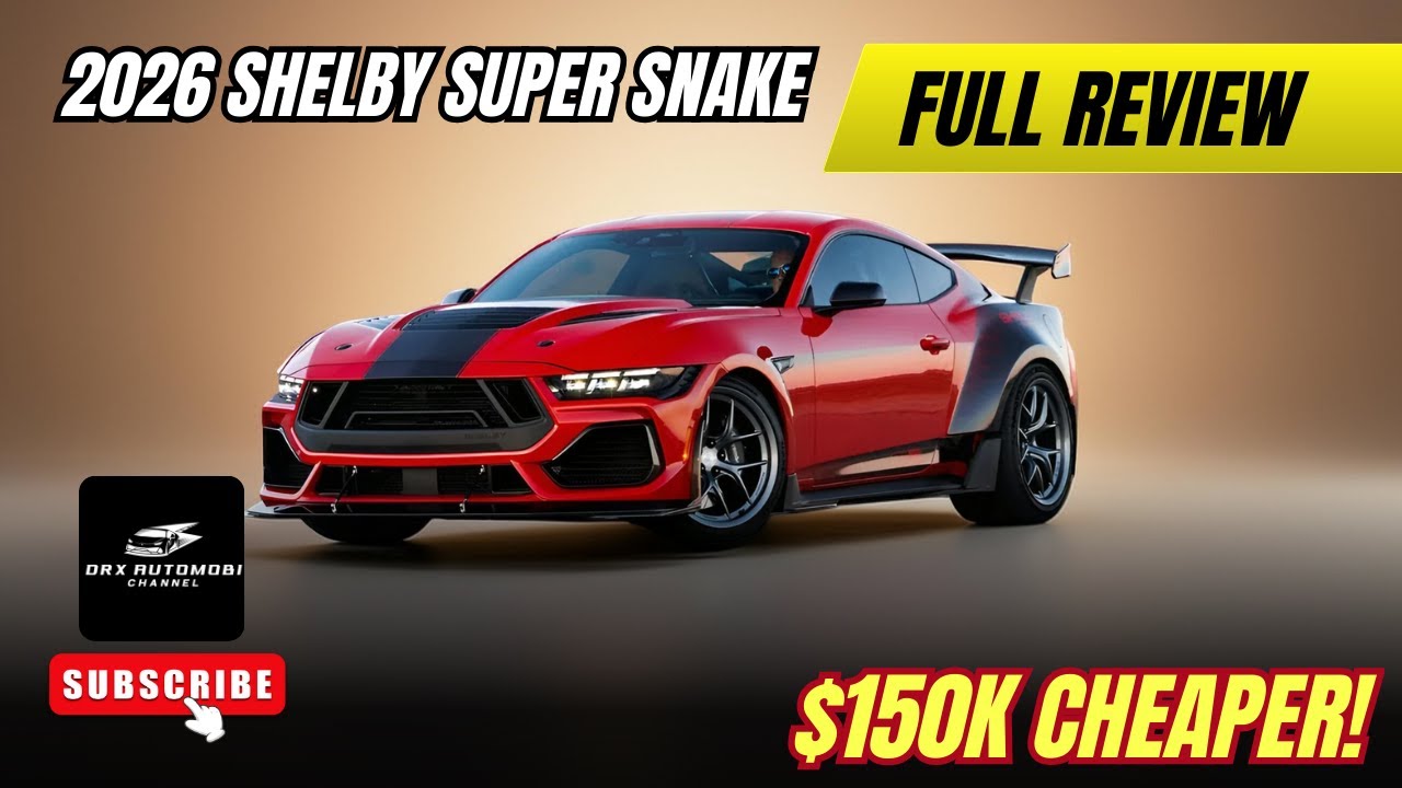 175 000 долларов за 830 л.с.?! Является ли Shelby Super Snake 2026 года лучшим Mustang?