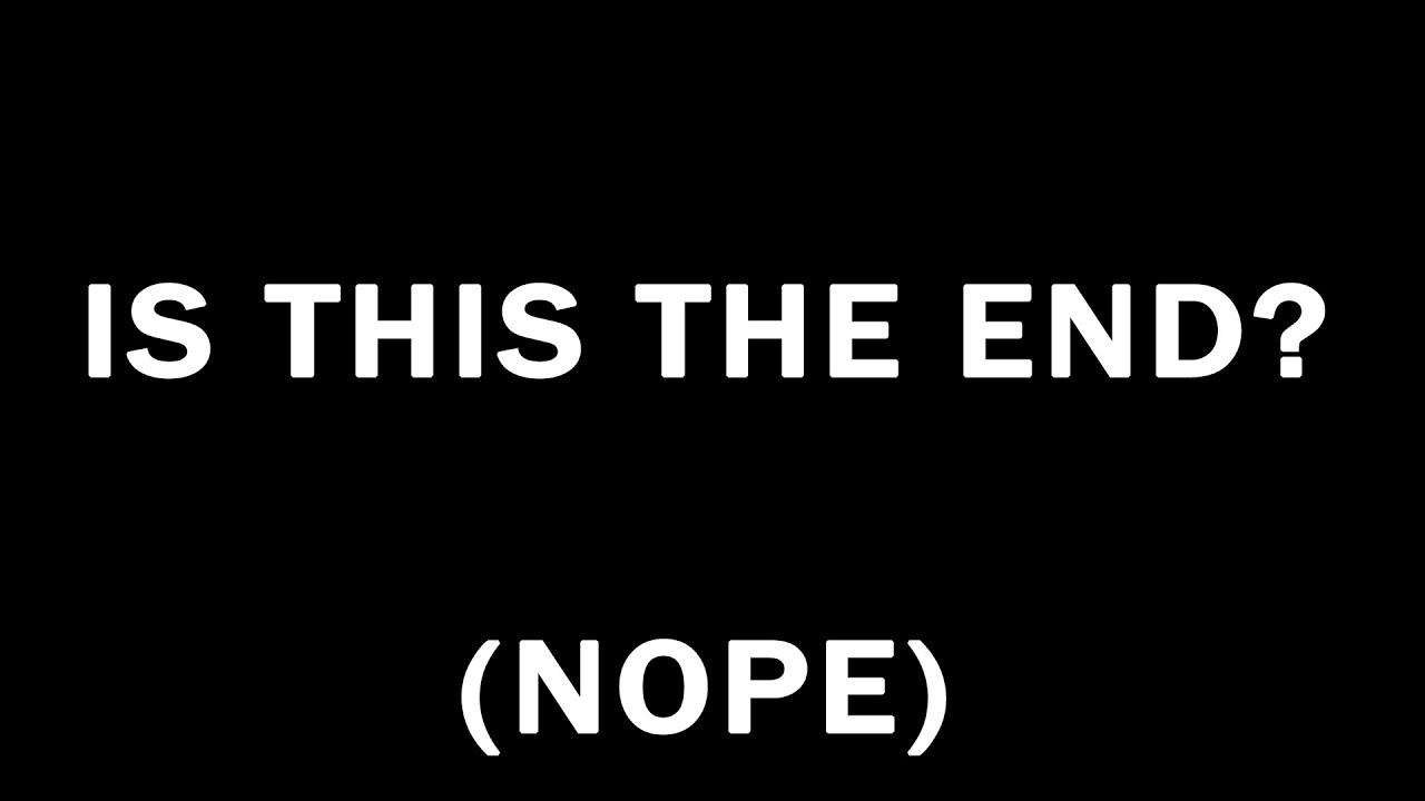 Is This the End of the Channel? (NOPE)
