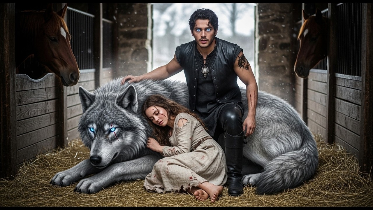 She Slept in the Stables With the Horses — The Alpha King Found Her Curled Against His Wolf