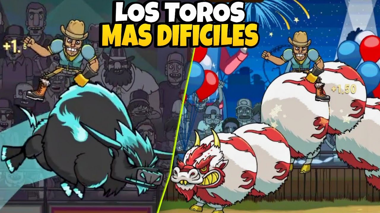 LOS TOROS MAS DIFÍCILES DE (PBR RAGING BULLS) *SI SE PUEDE*