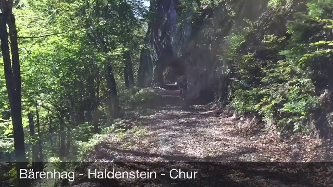 B&auml;renhag by bike - close to Chur / Haldenstein