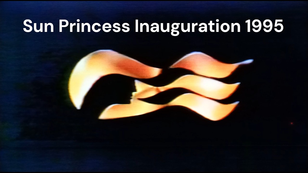 Sun Princess Inauguration 1995 / Alaska Cruising 1996