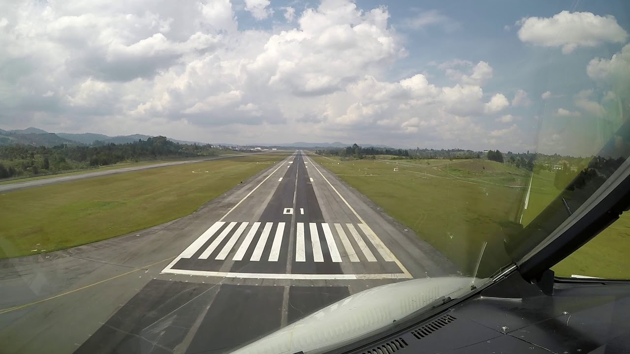 Aproximacion ILS Y pista 01 Rionegro Colombia