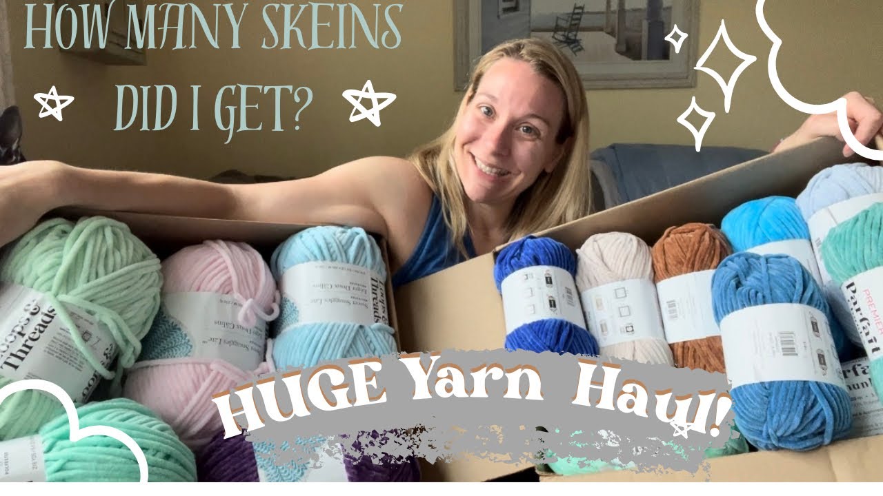 Огромная партия пряжи от Premier Yarns и Michaels ✨ Узнайте, что я получила ✨
