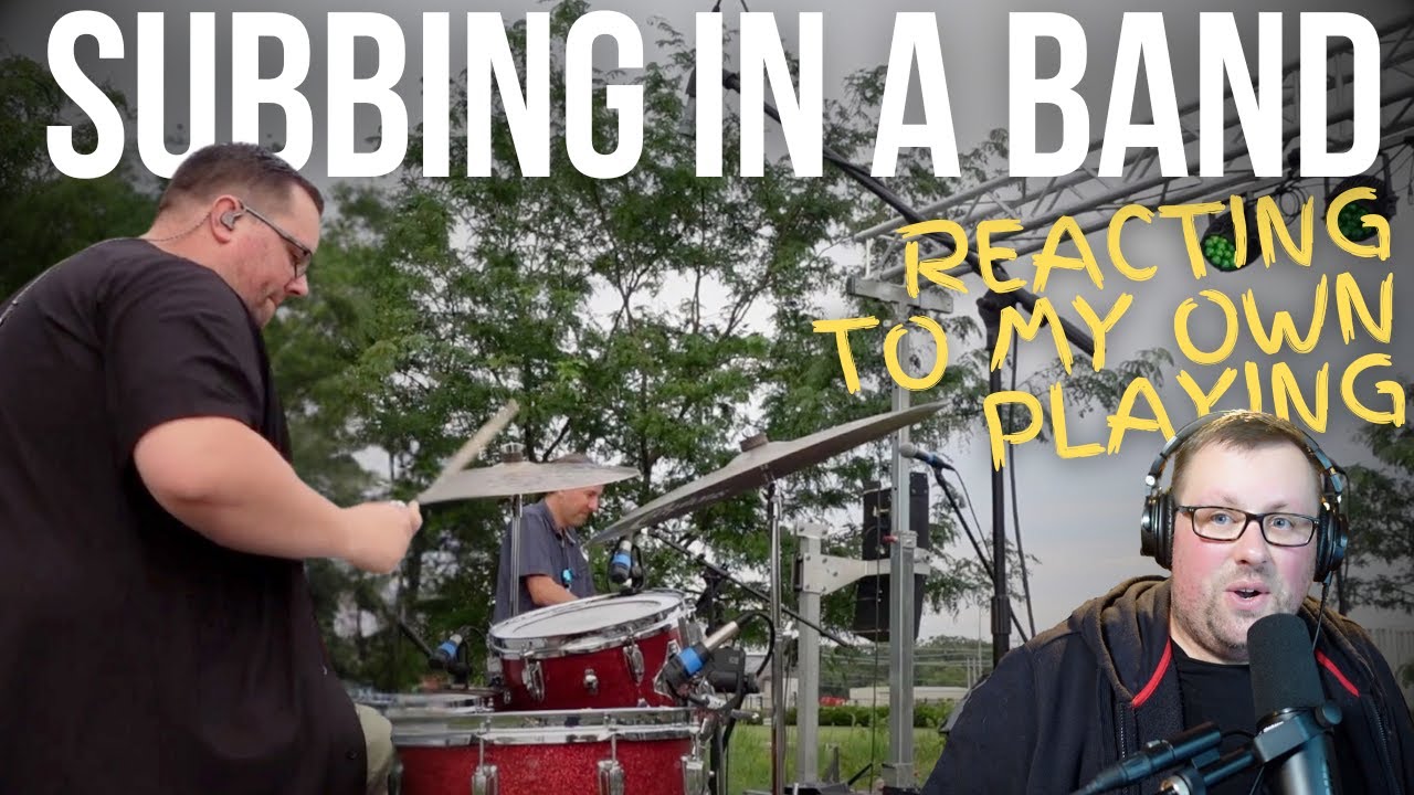 Subbing In A Band // Reacting To My Playing with @FoxMenagerie