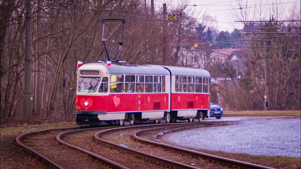 33 Finał Wośp z tramwajem typu 102Na w Częstochowie