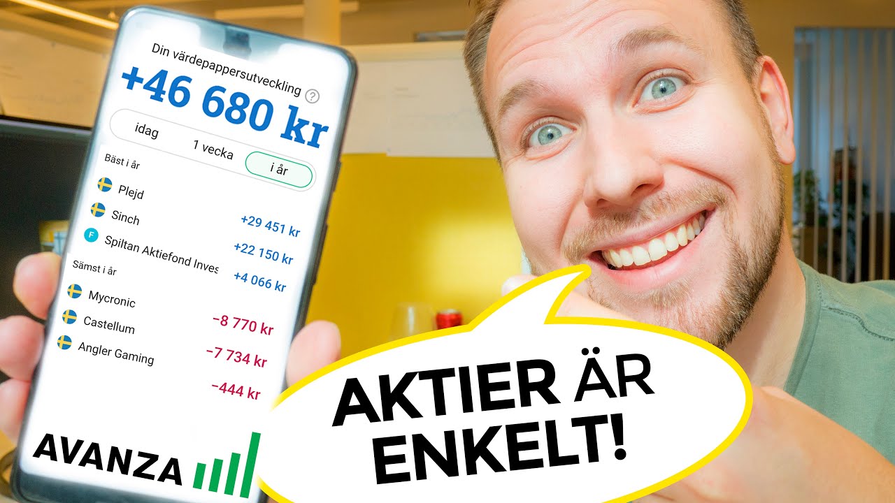 TJÄNA PENGAR PÅ AKTIER - Mina 5 bästa tips och råd!