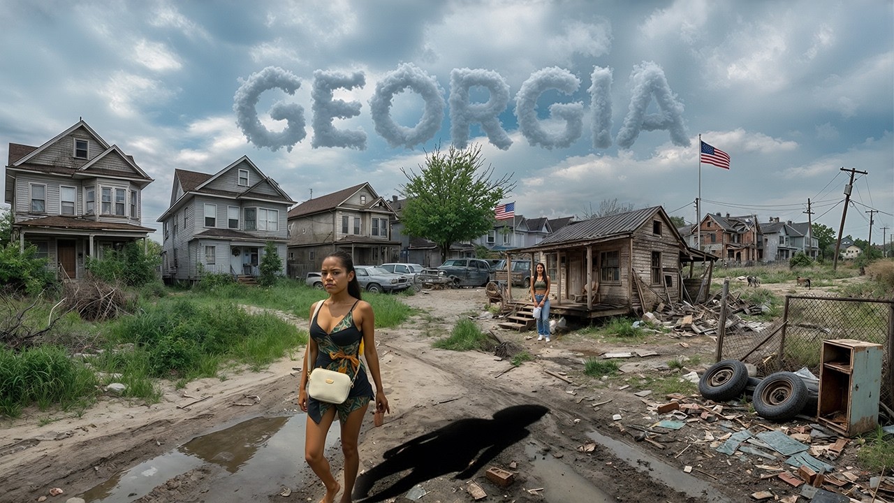 HIDDEN AMERICA!! You Won’t Believe These Georgia Towns Where Life Is Struggling vs Thriving