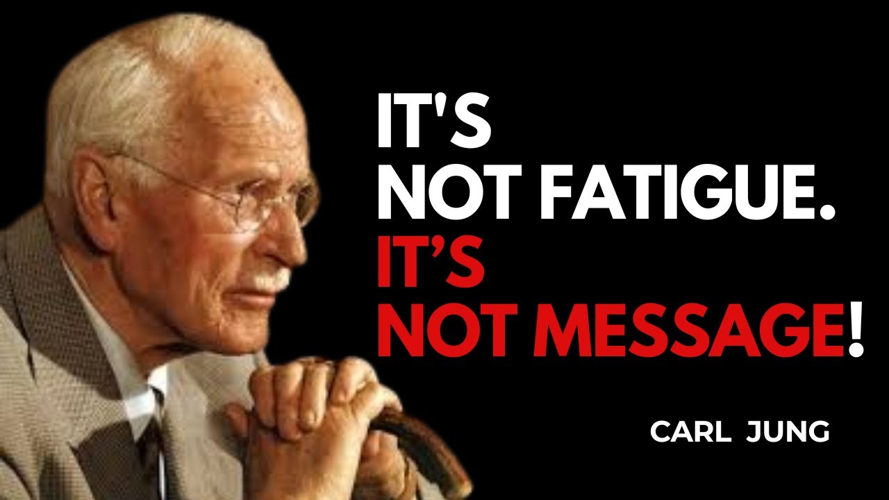THAT EXHAUSTION YOU FEEL... IT'S NOT YOUR BODY, IT'S YOUR SHADOW – CARL JUNG PSYCHOLOGY