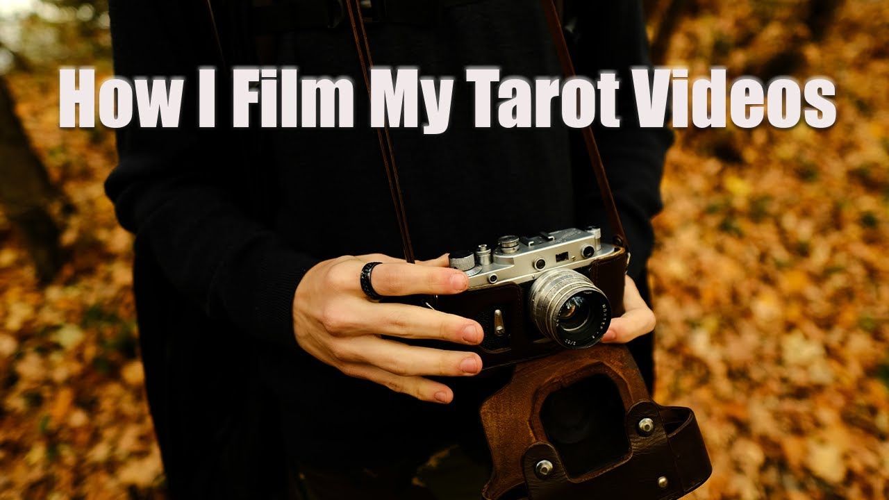 How I Film My Tarot YouTube Videos