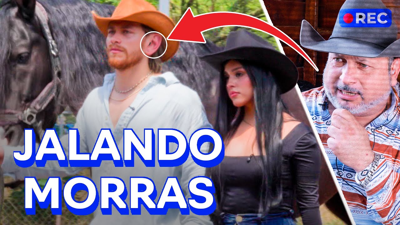 Intentando ligar con una RANCHERITA (me ayuda el Potro Mayor) - Jalando Morras
