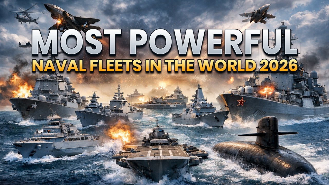 Most Powerful Naval Fleets in the World 2026 | Top 10 Ranked