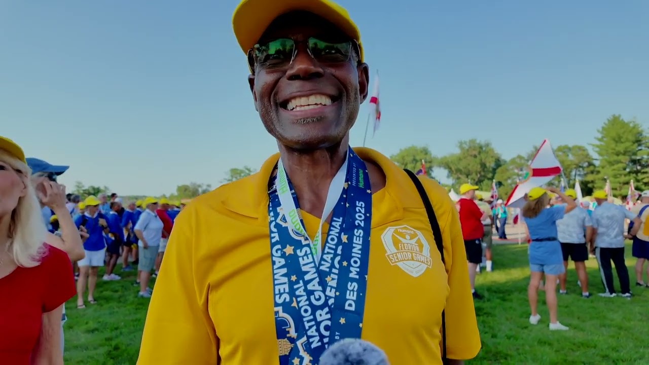 2025 National Senior  Games  - Harold Dockins - Race Walk / Power Walk