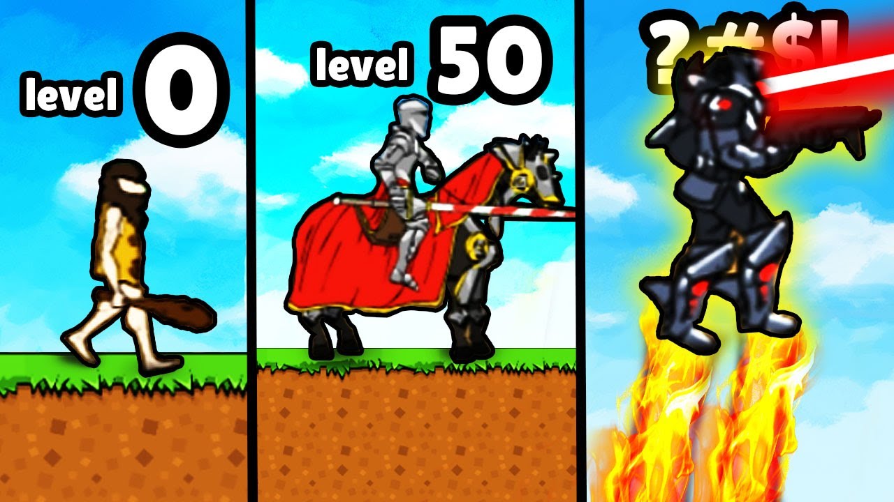 HIGHEST HUMAN EVOLUTION UNLOCKED? - Age of War