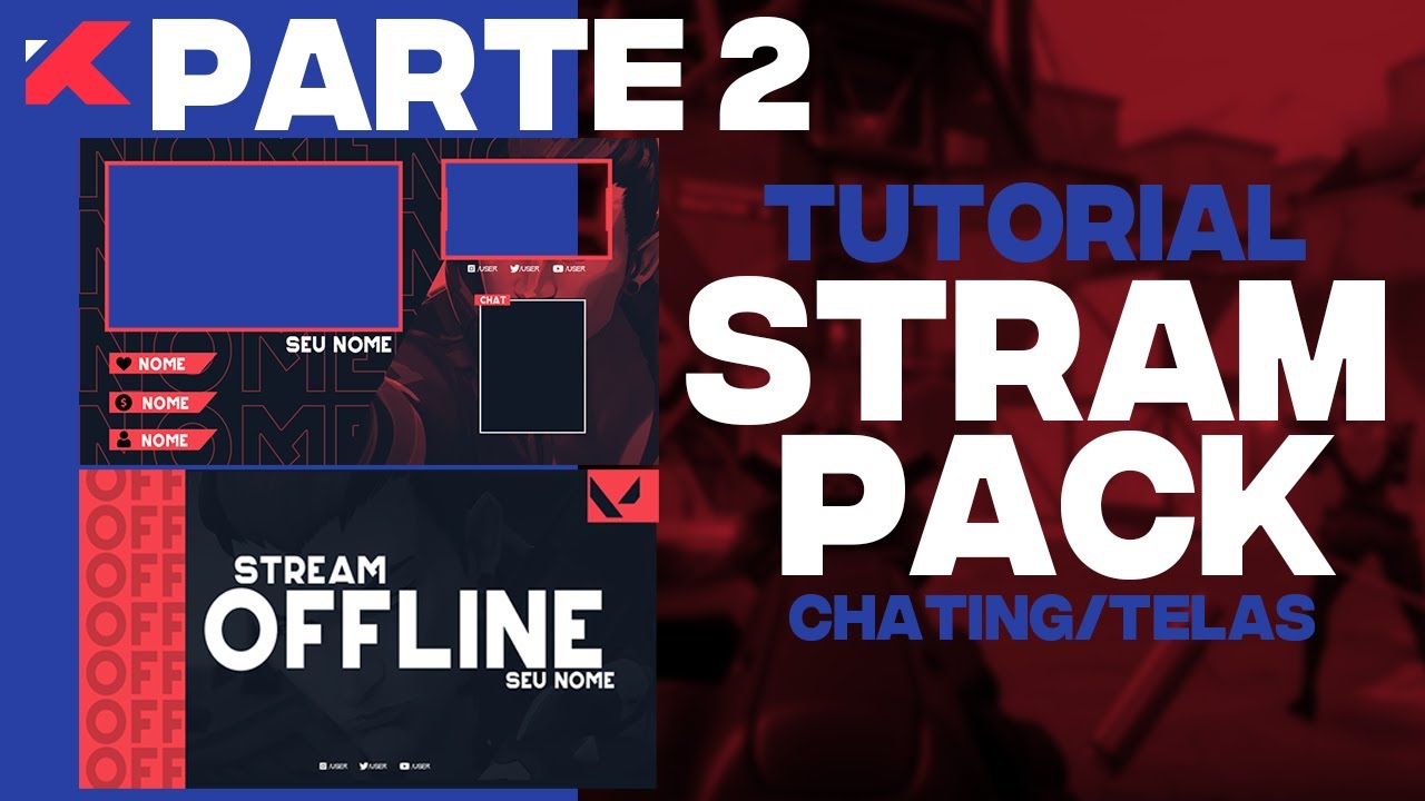 TUTORIAL LAYOUT PARA STREAM NA TWITCH [PARTE 2]