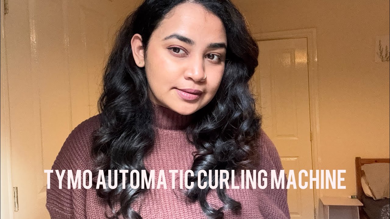 Curls in 8 seconds ..!! How to use TYMO automatic curler.😅 easy curls 🥰