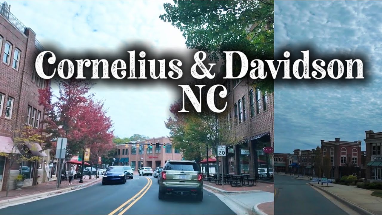 Cornelius & Davidson North Carolina | Downtown Tour POV #northcarolina #downtown #tour 