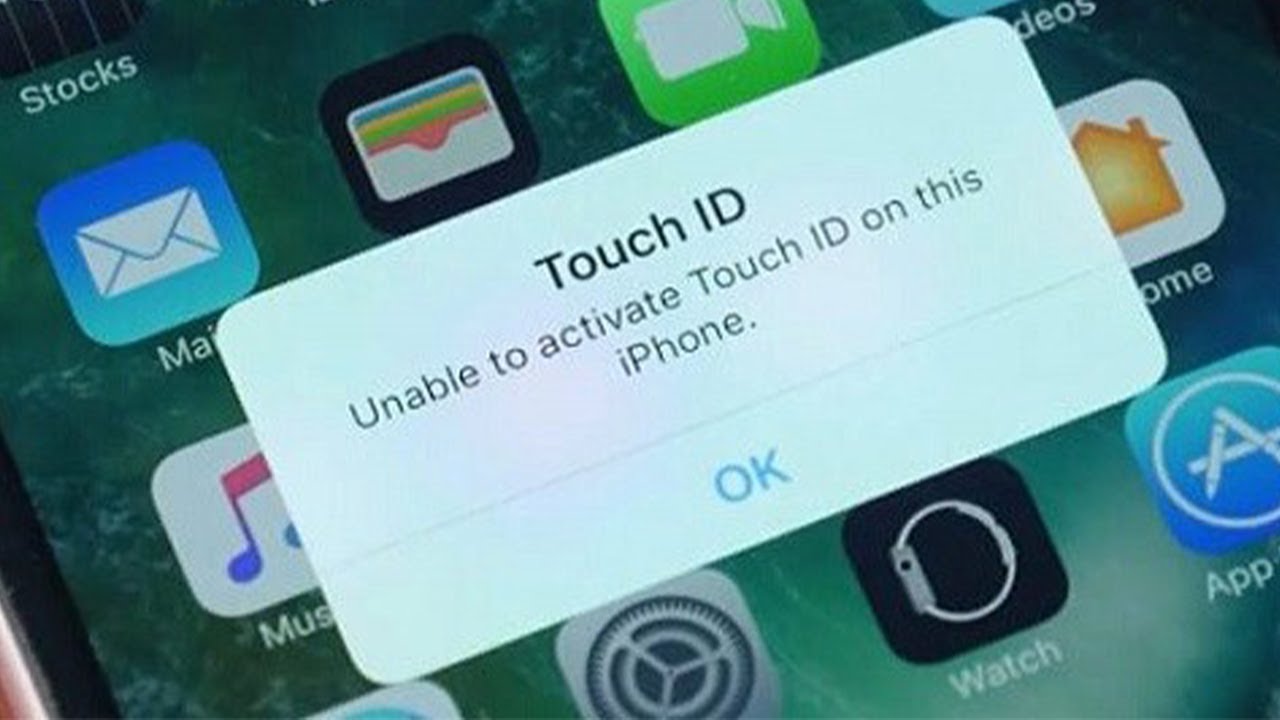 لماذا لا يمكن تغيير قطعه بصمة الاصبع او بصمة الوجه فى هواتف ايفون